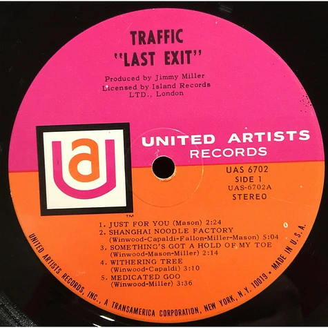 Traffic - Last Exit