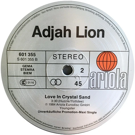 Adjah Lion - Oh Grenada
