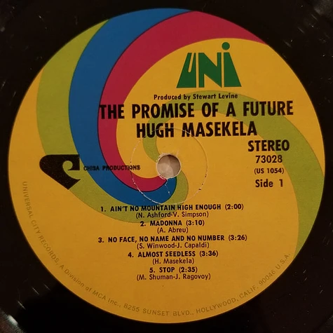 Hugh Masekela - The Promise Of A Future