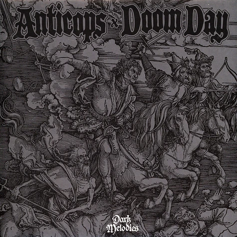 Anticops / Doom Day - Dark Melodies White Vinyl Edition