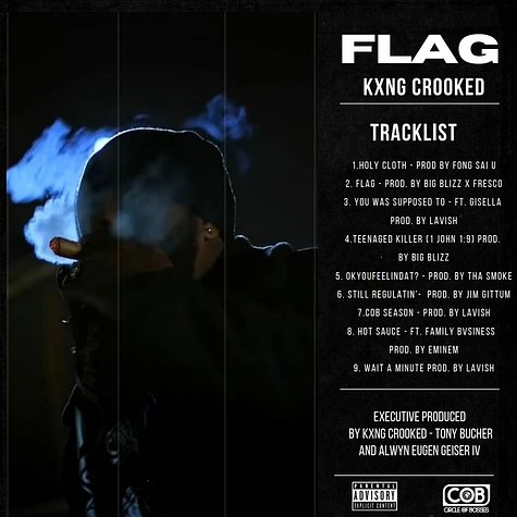 Kxng Crooked - Flag Black & White Vinyl Ediiton