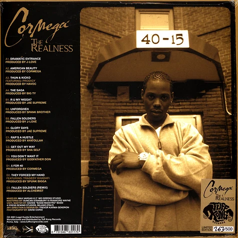 Cormega - The Realness 20th Anniversary Alternate Cover Edition