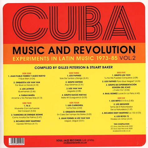 Soul Jazz Records presents - Cuba: Music And Revolution 2 1975-85