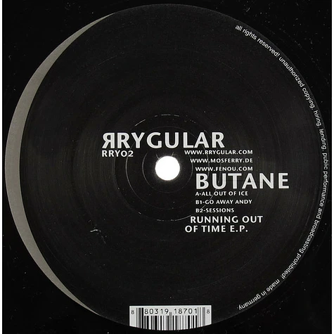Butane - Running Out Of Time E.P.