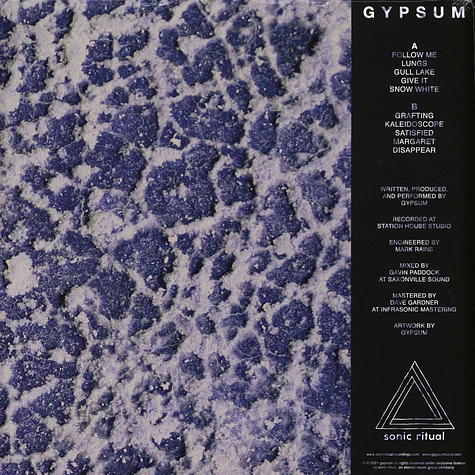 Gypsum - Gypsum Translucent Clear Vinyl Edition