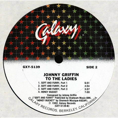 Johnny Griffin - To The Ladies