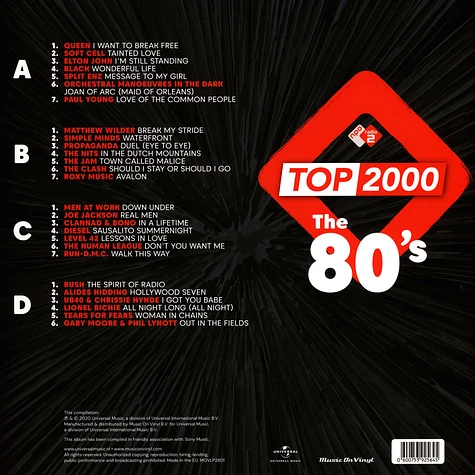 V.A. - Top 2000-The 80's