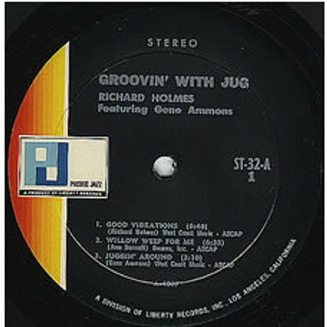 Richard "Groove" Holmes & Gene Ammons - Groovin' With Jug