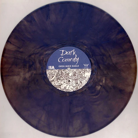 Open Mike Eagle - Dark Comedy Iridescent Blue Vinyl Edition