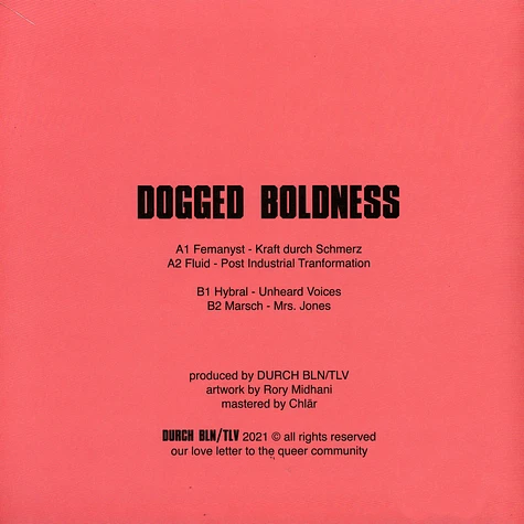 V.A. - Dogged Boldness