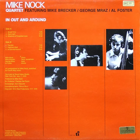 Mike Nock Quartet - In Out And Around