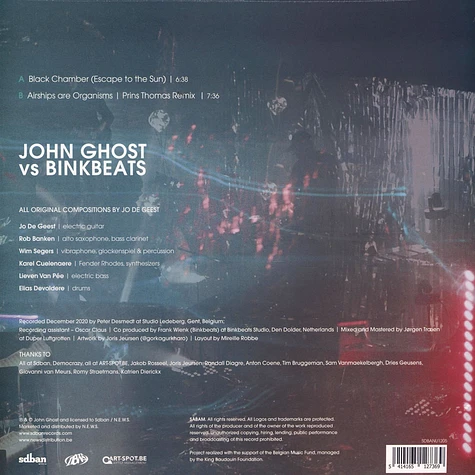 John Ghost & Binkbeats - Black Chamber (Escape To The Sun)