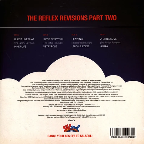 Inner Life, Metropolis & Leroy Burgess - Salsoul: The Reflex Revisions Part 2