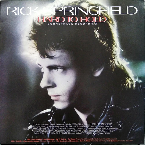 Rick Springfield - Hard To Hold - Soundtrack Recording