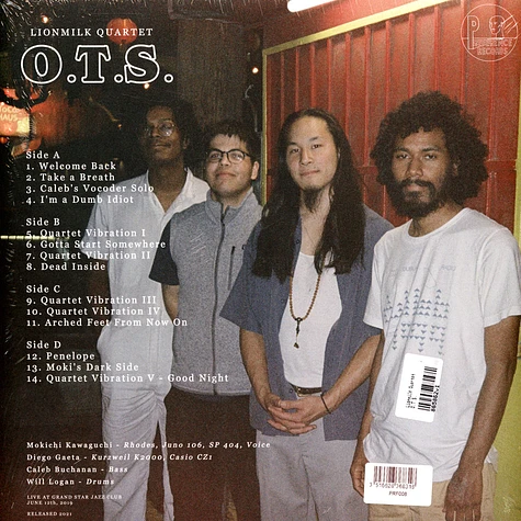 Lionmilk Quartet - O.T.S.