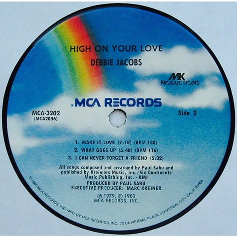 Debbie Jacobs - High On Your Love