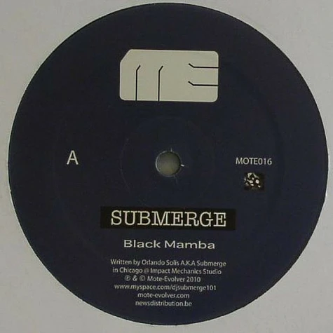 Submerge 101 - Black Mamba EP