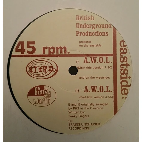 British Underground Productions - A.W.O.L.