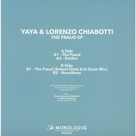Yaya / Lorenzo Chiabotti - The Fraud Ep