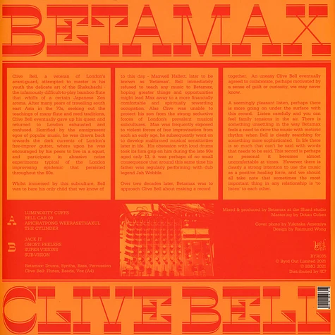 Betamax / Clive Bell - Betamax Vs. Clive Bell