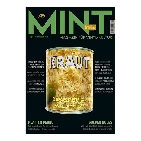 Mint - Das Magazin Für Vinylkultur - Ausgabe 48 - November 2021