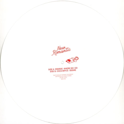 Dwarde & Coco Bryce - Where Do I Go / Desire White Vinyl Edition