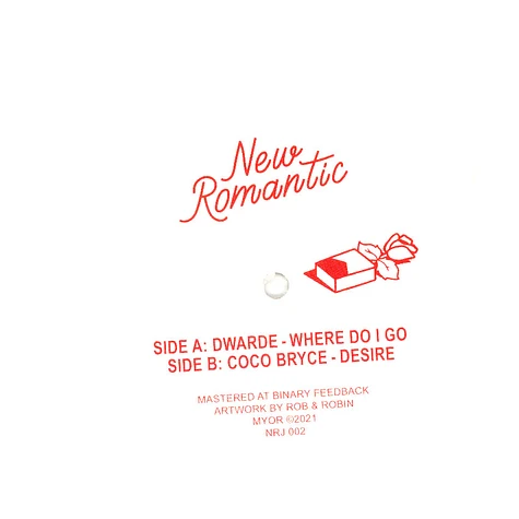 Dwarde & Coco Bryce - Where Do I Go / Desire White Vinyl Edition