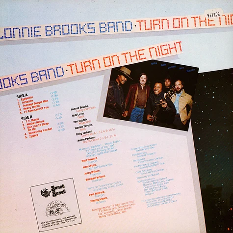 The Lonnie Brooks Band - Turn On The Night