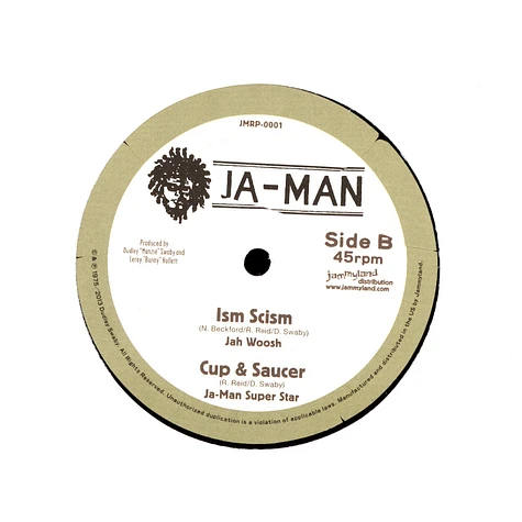 Rupert Reid / Jah Woosh - See The Dread Deh / Ism Scism