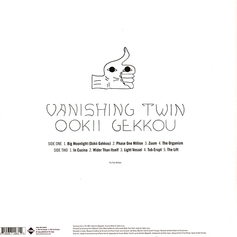 Vanishing Twin - Ookii Gekkou Turquoise Vinyl Edition