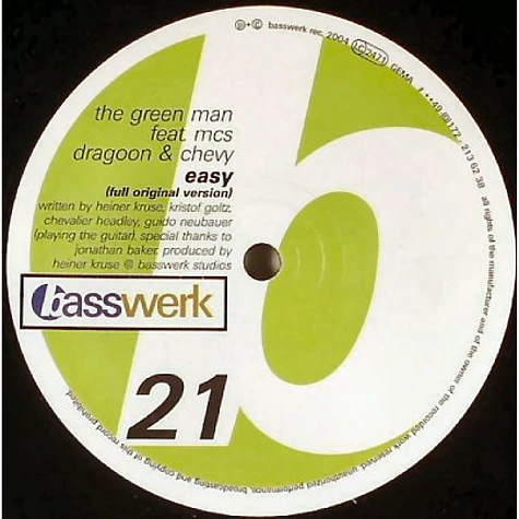 The Green Man Feat. MCs Dragoon & Chevy / Subz & Matik - Easy (Full Original Version) / Hear Dis