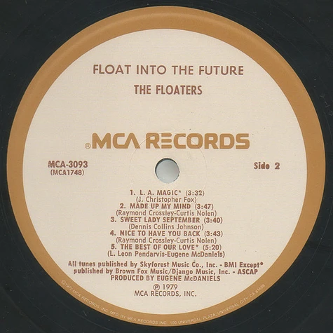 The Floaters - Float Into The Future