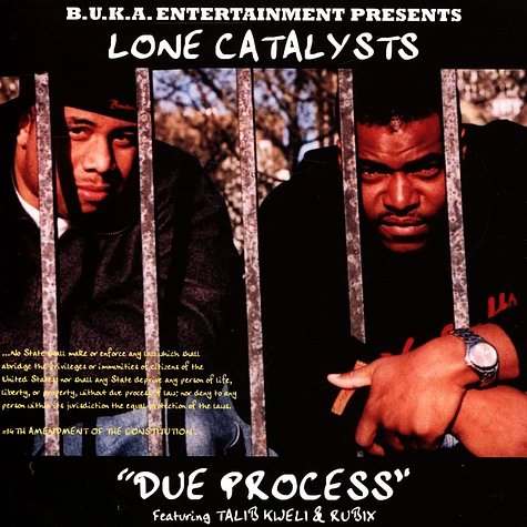 Lone Catalysts - Due Process feat. Rubix & Talib Kweli