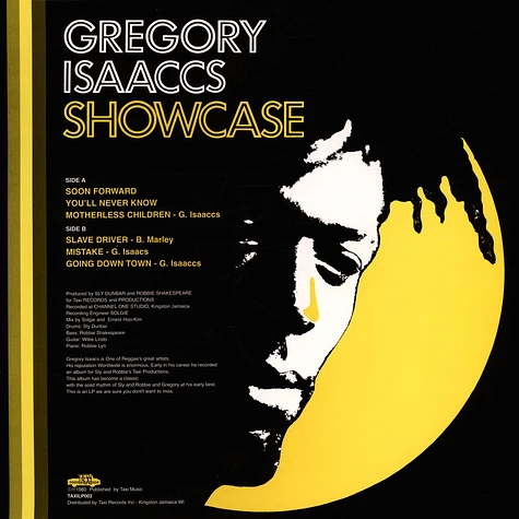 Gregory Isaacs - Showcase
