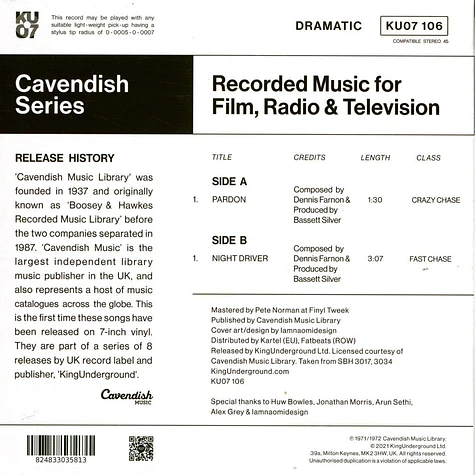 Dennis Farnon - Cavendish Series Volume 4