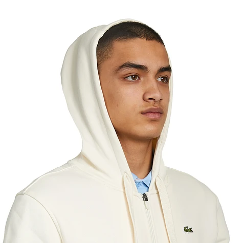 Lacoste - Hooded Lightweight Bi Material Sweatshirt