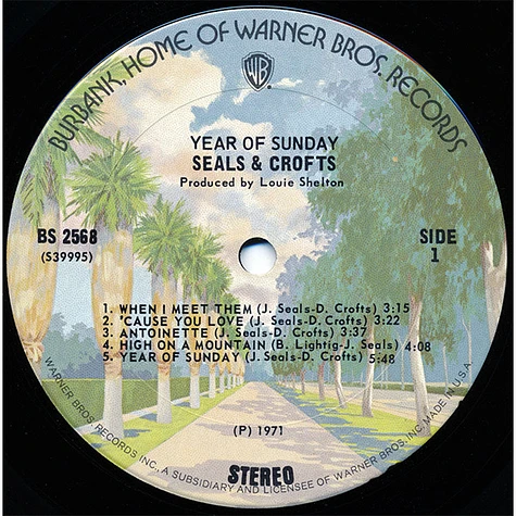 Seals & Crofts - Year Of Sunday