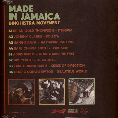 Earl "Chinna" Smith , Johnny Clarke, Big Youth, Cedric Myton & More - Made In Jamaic
