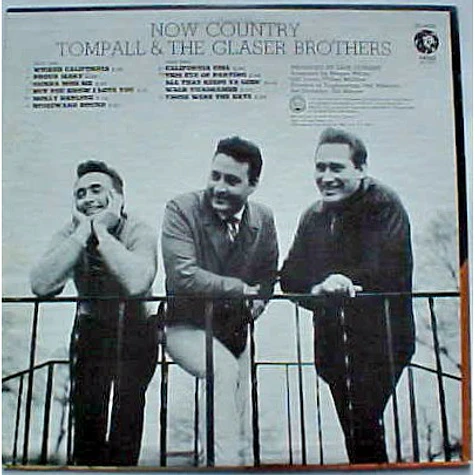 Tompall Glaser & The Glaser Brothers - Now Country