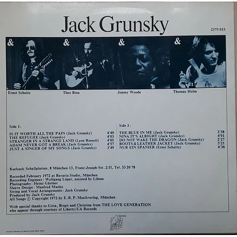 Jack Grunsky - Jack Grunsky