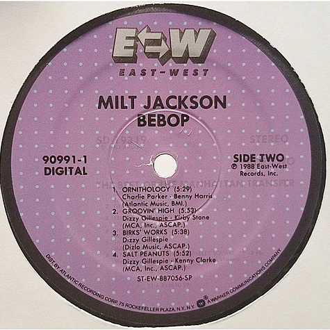 Milt Jackson - Bebop