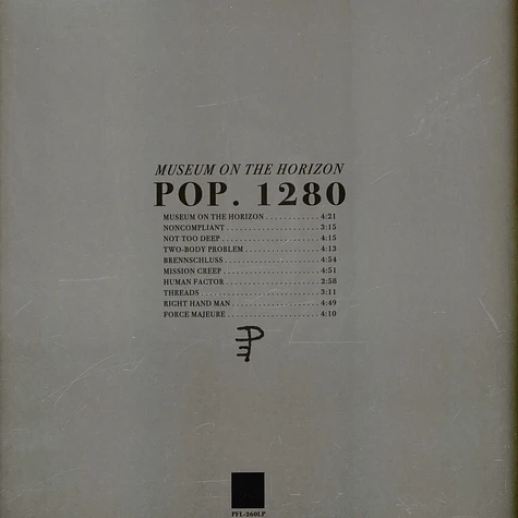 Pop.1280 - Museum On The Horizon Black Vinyl Edition