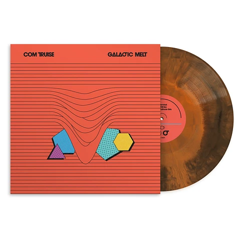 Com Truise - Galactic Melt 10th Anniversary Black & Orange Swirl Vinyl Edition