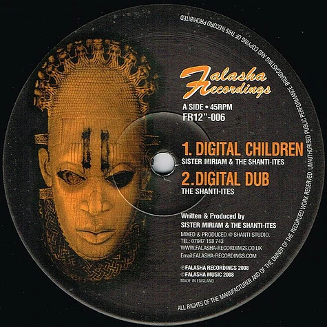 Sister Miriam & The Shanti-Ites / The Shanti-Ites - Digital Children / Jah Love