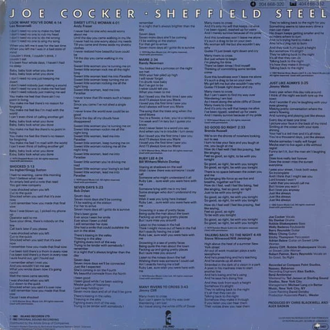 Joe Cocker - Sheffield Steel