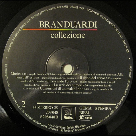 Angelo Branduardi - Collezione