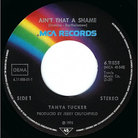 Tanya Tucker - Ain't That A Shame