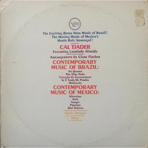 Cal Tjader - Plays The Contemporary Music Of Mexico And Brazil