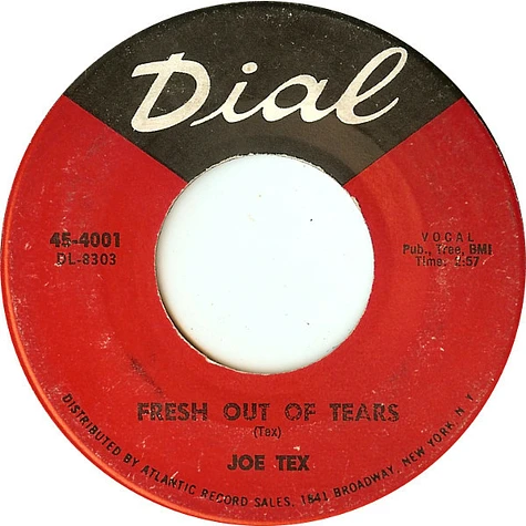 Joe Tex - Hold What You've Got / Fresh Out Of Tears