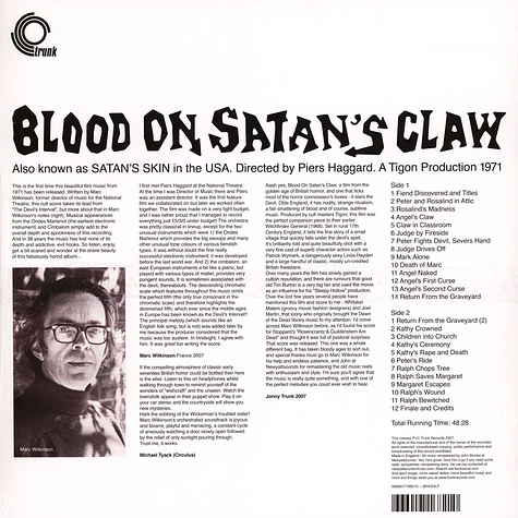 Marc Wilkinson - OST Blood On Satan's Claw